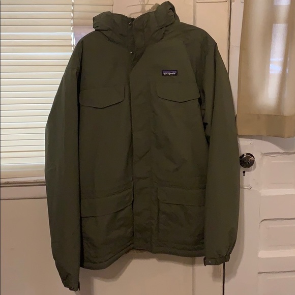 Patagonia Men's Isthmus Parka XL industrial green - Picture 2 of 6